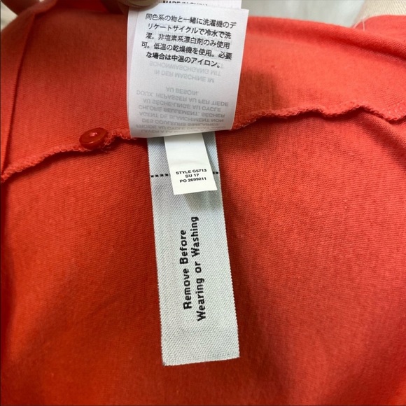 J.Crew Coral Top Sunset Bow Sweetheart - Picture 12 of 14